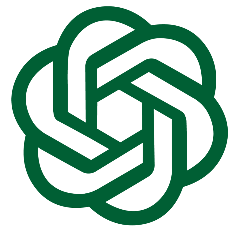 Chatgpt logo green (PNG)